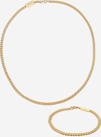 KUZZOI Jewelry Set in Gold: front