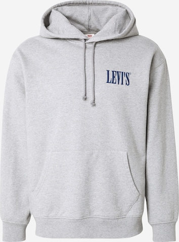 pelēks LEVI'S ® Sportisks džemperis 'Relaxed Graphic Hoodie': no priekšpuses