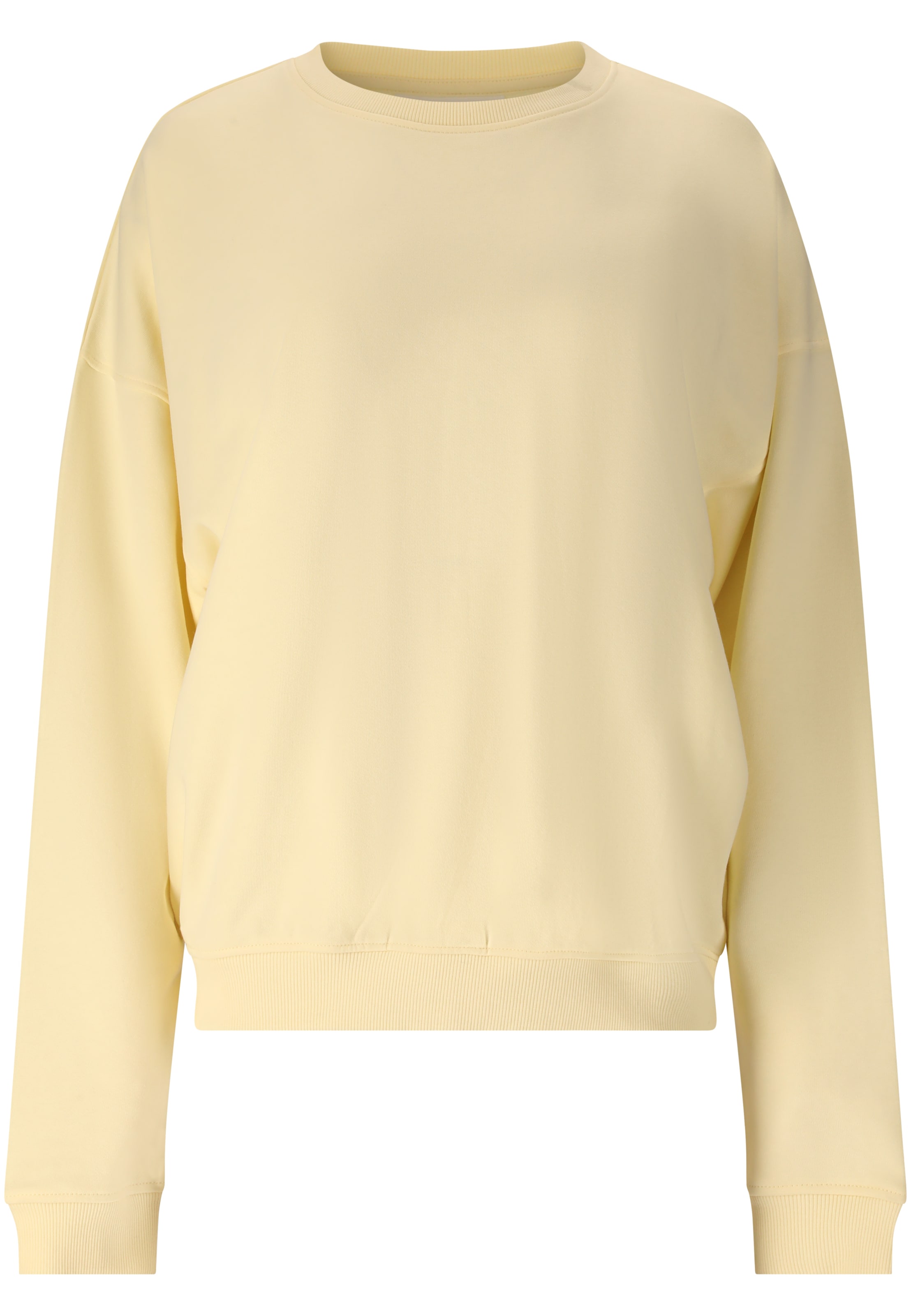 Athlecia Sweatshirt 'Crecy' in Yellow: front