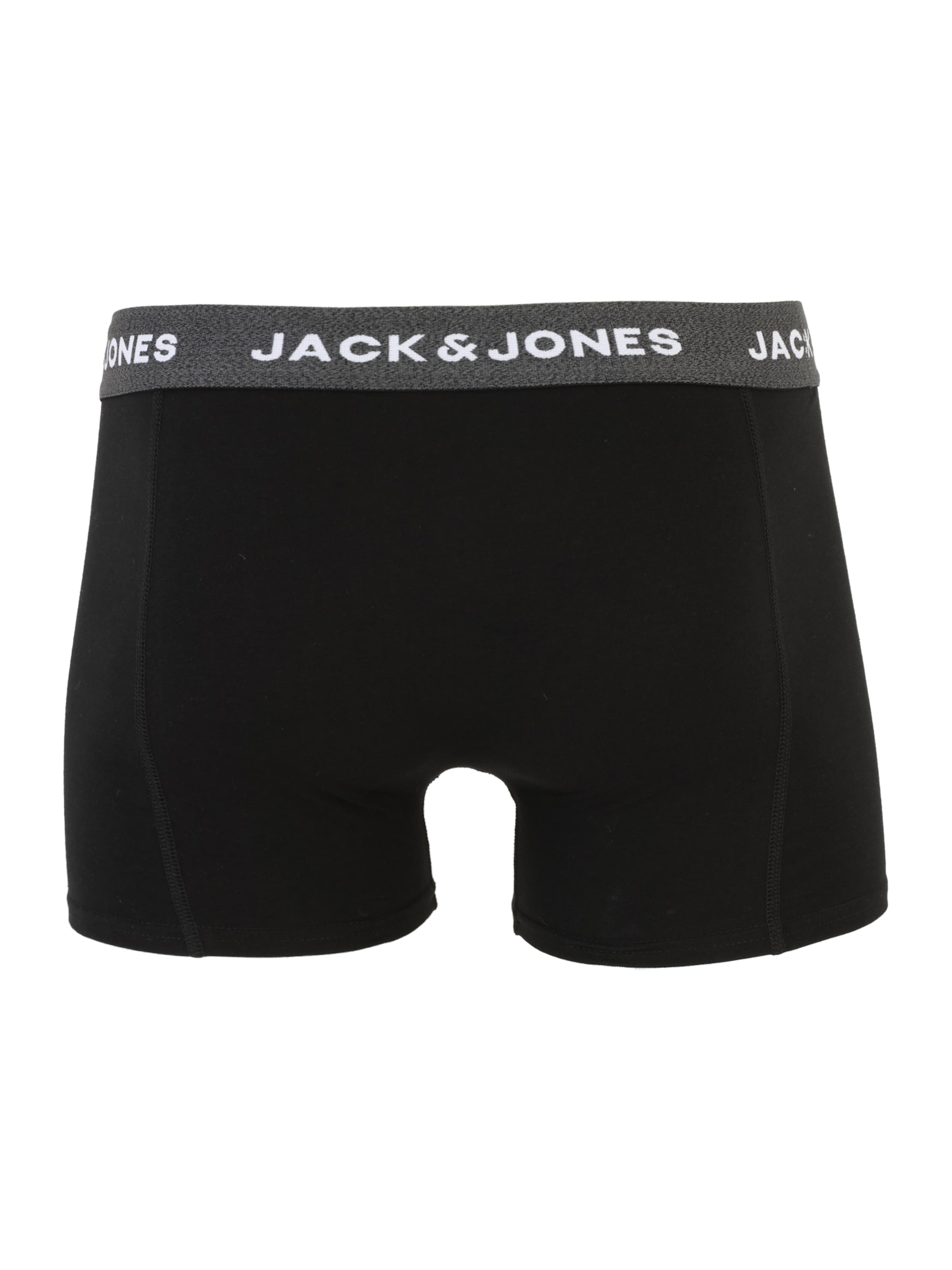 JACK & JONES Boxeralsók 'JACKHALED' - fekete: hátul