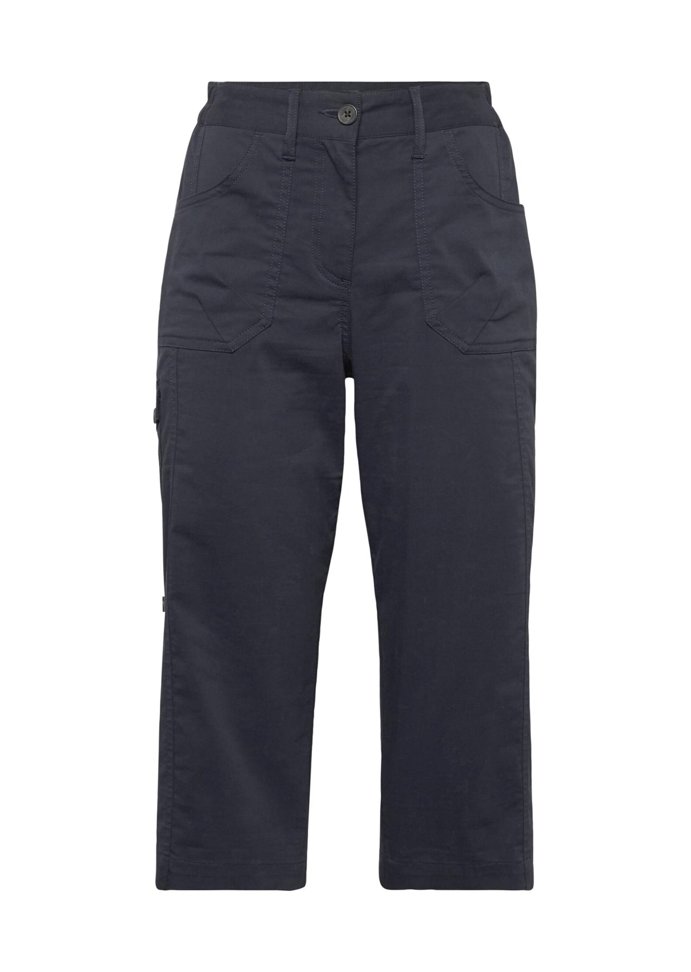 Goldner Regular Outdoorbroek 'Carla' in Blauw: voorkant