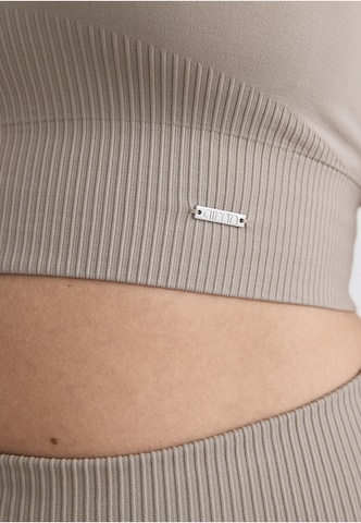 Bustino Reggiseno sportivo di Aim'n in beige