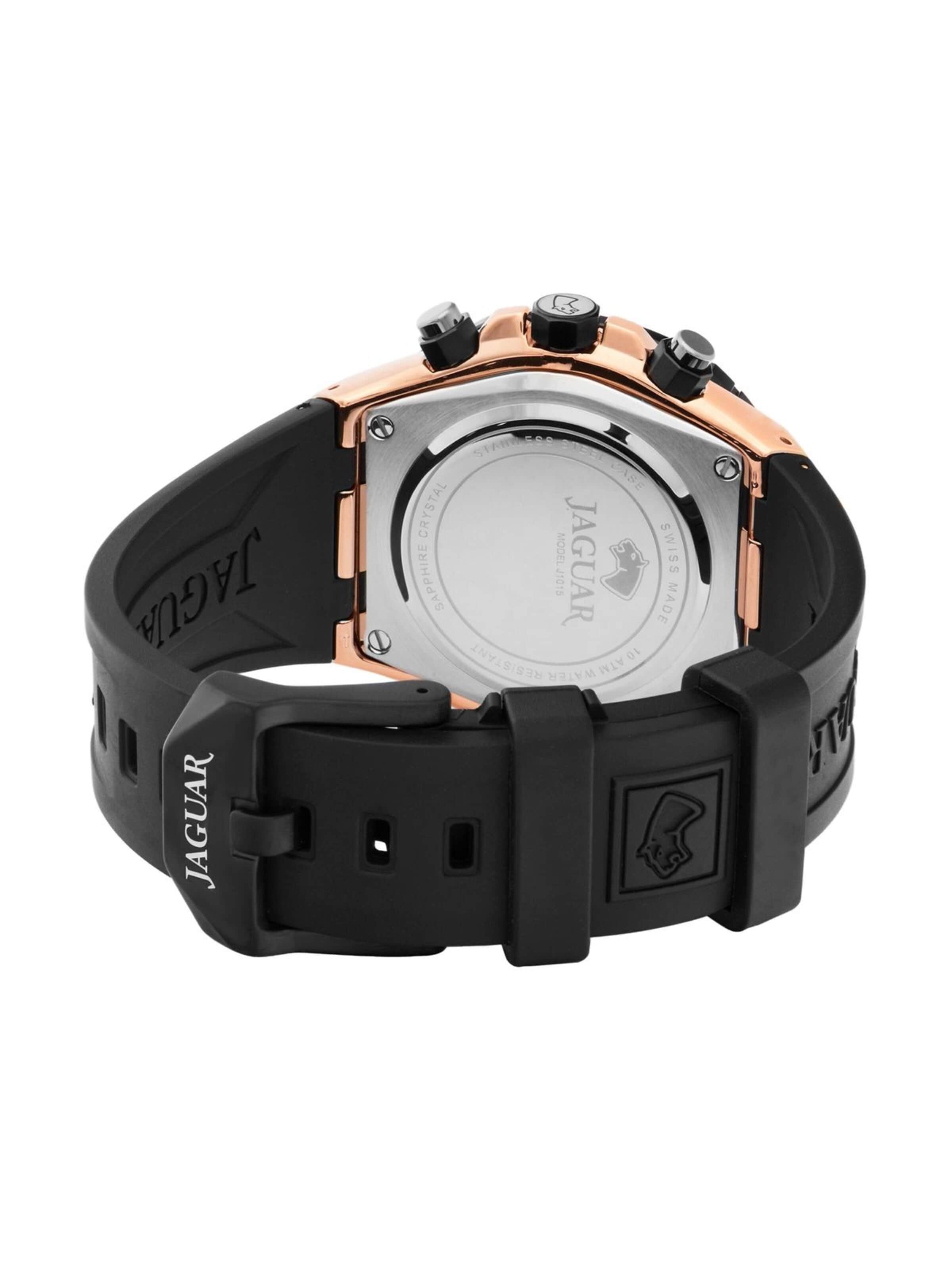 Jaguar Analog Watch 'Diplomatic' in Black