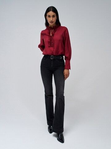 Salsa Jeans Bluse in Rot