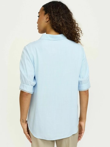 T-shirt ' SREbba ' Soft Rebels en bleu : derrière