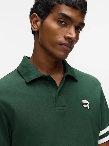 Tricou 'Ikon' de la Karl Lagerfeld pe verde