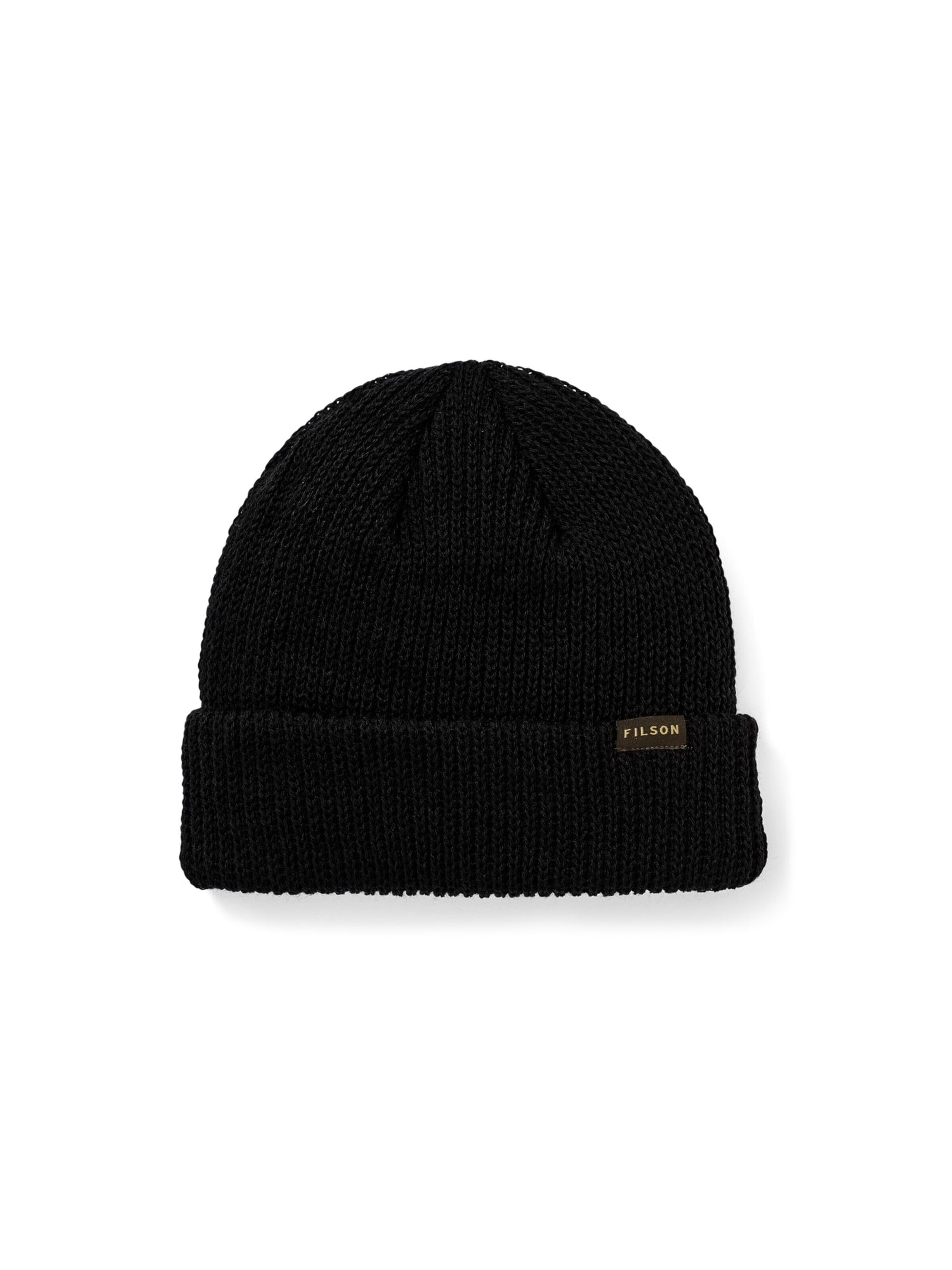 Bonnet Filson en noir : devant