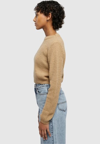 Urban Classics Sweater 'Waffles' in Beige