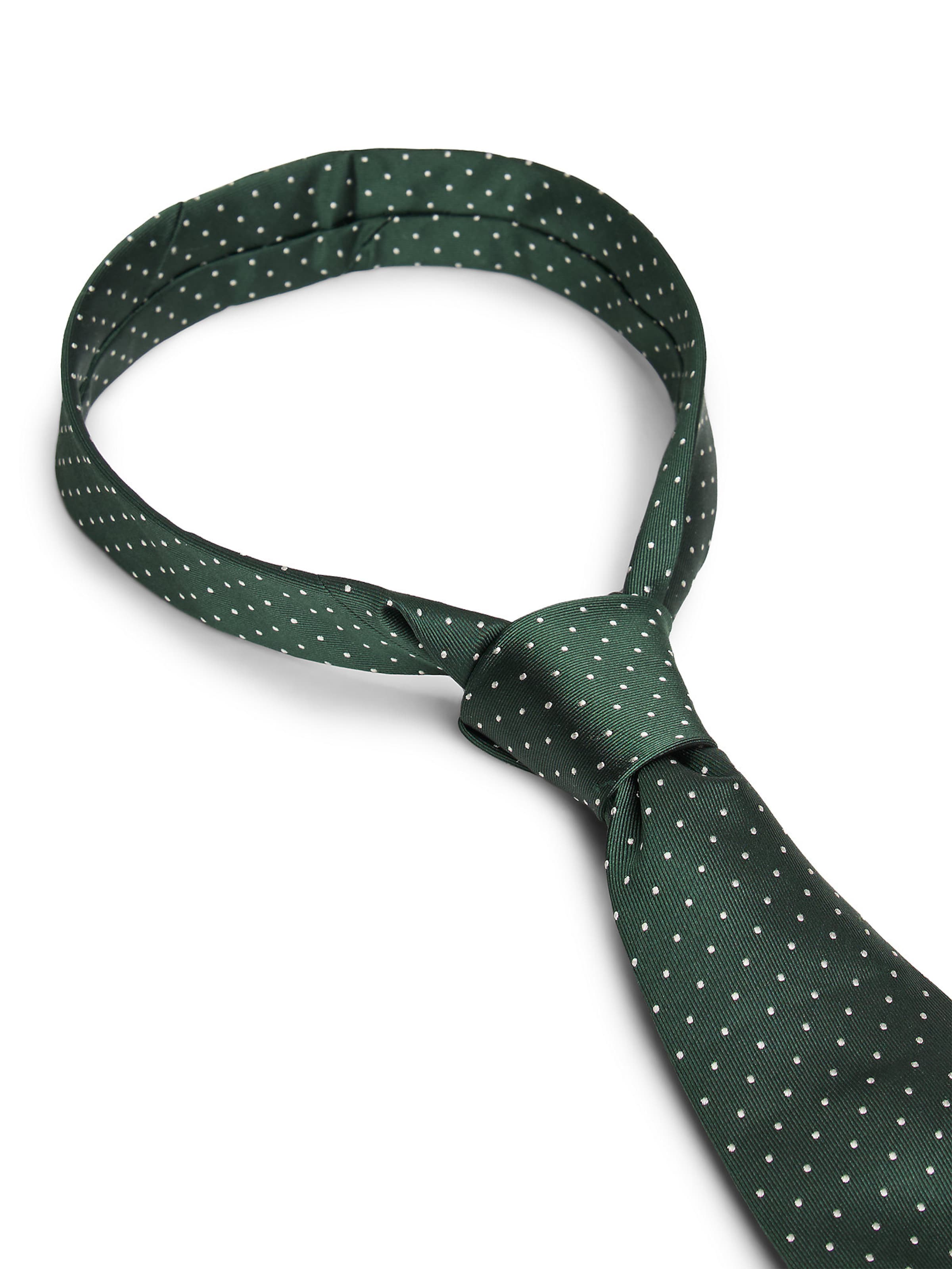 TOMMY HILFIGER Krawatte in Grün