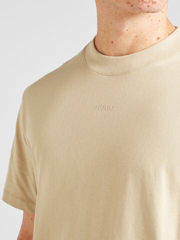 T-Shirt 'Dapolino' HUGO en beige