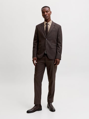 JACK & JONES - Slimfit Traje 'JPRMartin' en marrón: frente