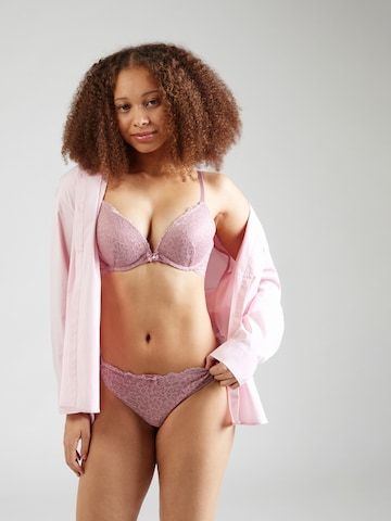 String 'Marine' Hunkemöller en rose