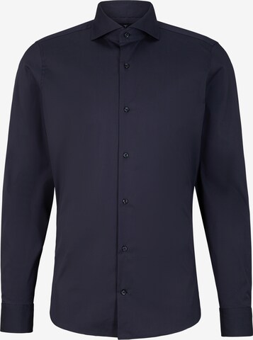 Coupe slim Chemise ' Ernest ' JOOP! en bleu : devant