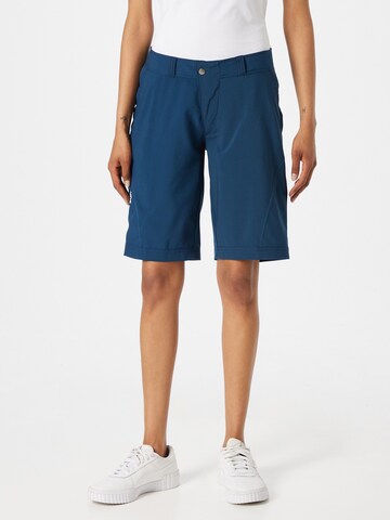 VAUDE Regular Спортен панталон 'Ledro' в синьо: отпред