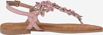 MARCO TOZZI T-Bar Sandals in Pink