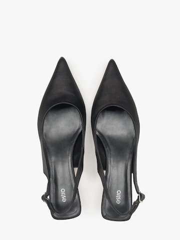 Estro Slingpumps '351-91'‌‌‌‌‌ in Schwarz