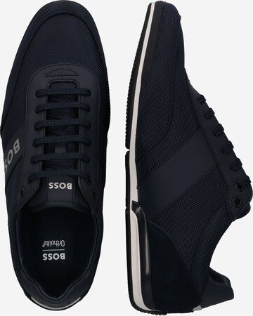 BOSS Black - Zapatillas deportivas bajas 'Saturn' en azul