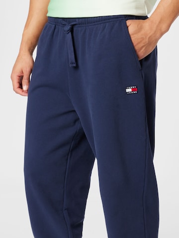 Tommy Jeans Zúžený Kalhoty – modrá