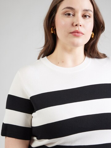 ONLY Carmakoma - Jersey 'CARMILA' en blanco