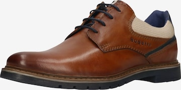 bugattiCipele na vezanje - smeđa boja: prednji dio