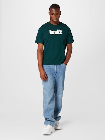 Tricou 'Relaxed Fit Tee' de la LEVI'S ® pe verde