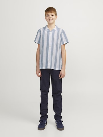 Fit confort Chemise Jack & Jones Junior en bleu