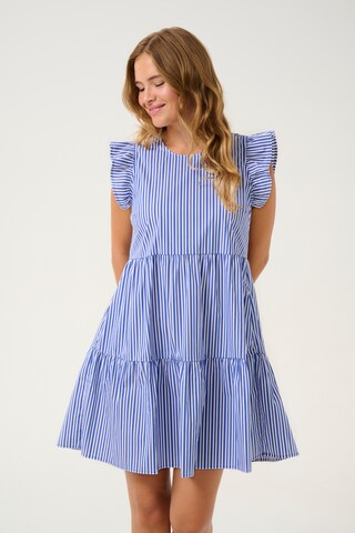 Robe CULTURE en bleu : devant