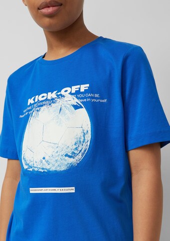 s.Oliver Shirt in Blauw: voorkant