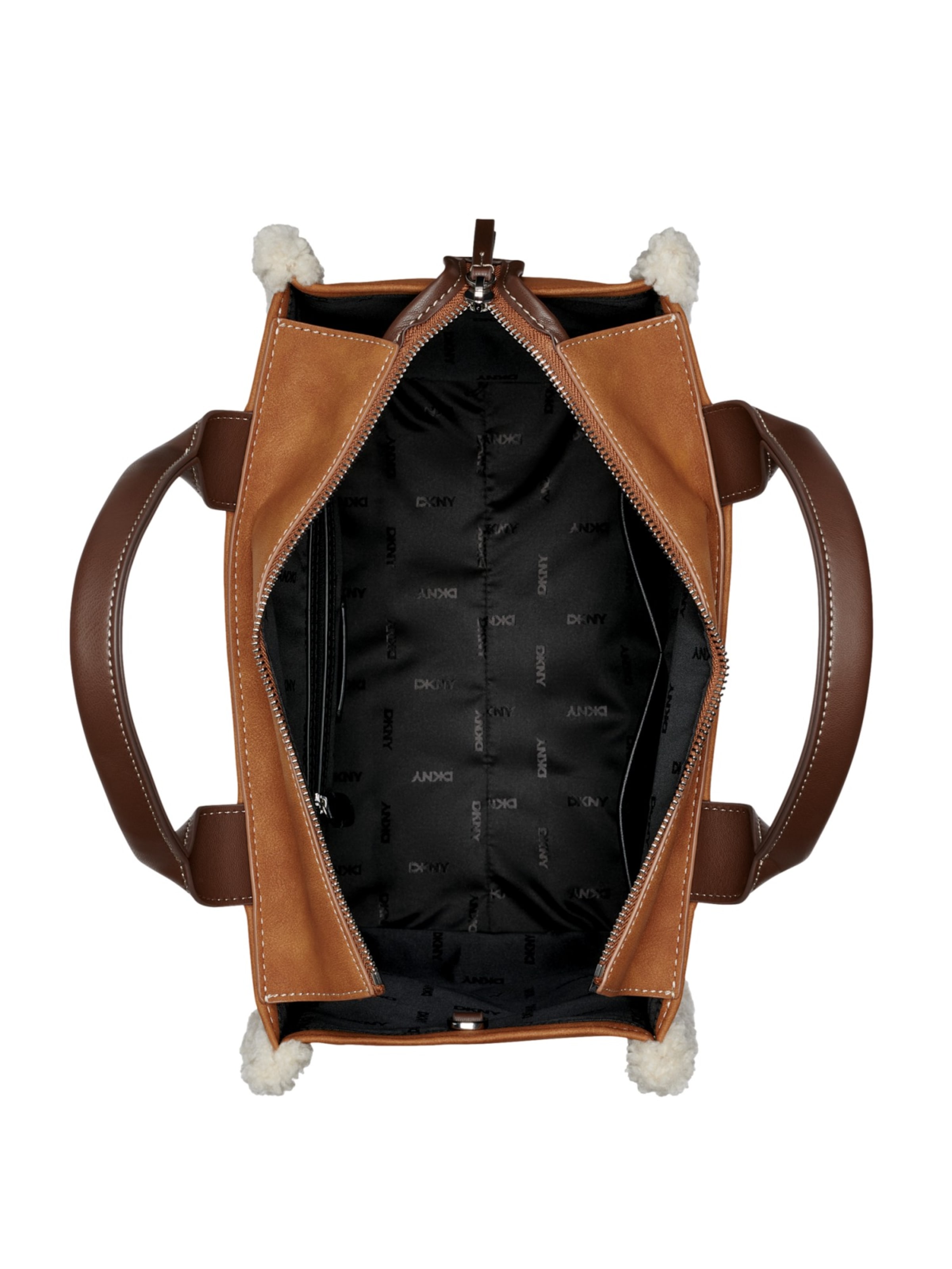 Borsa a spalla 'HADLEE MD' di DKNY in marrone