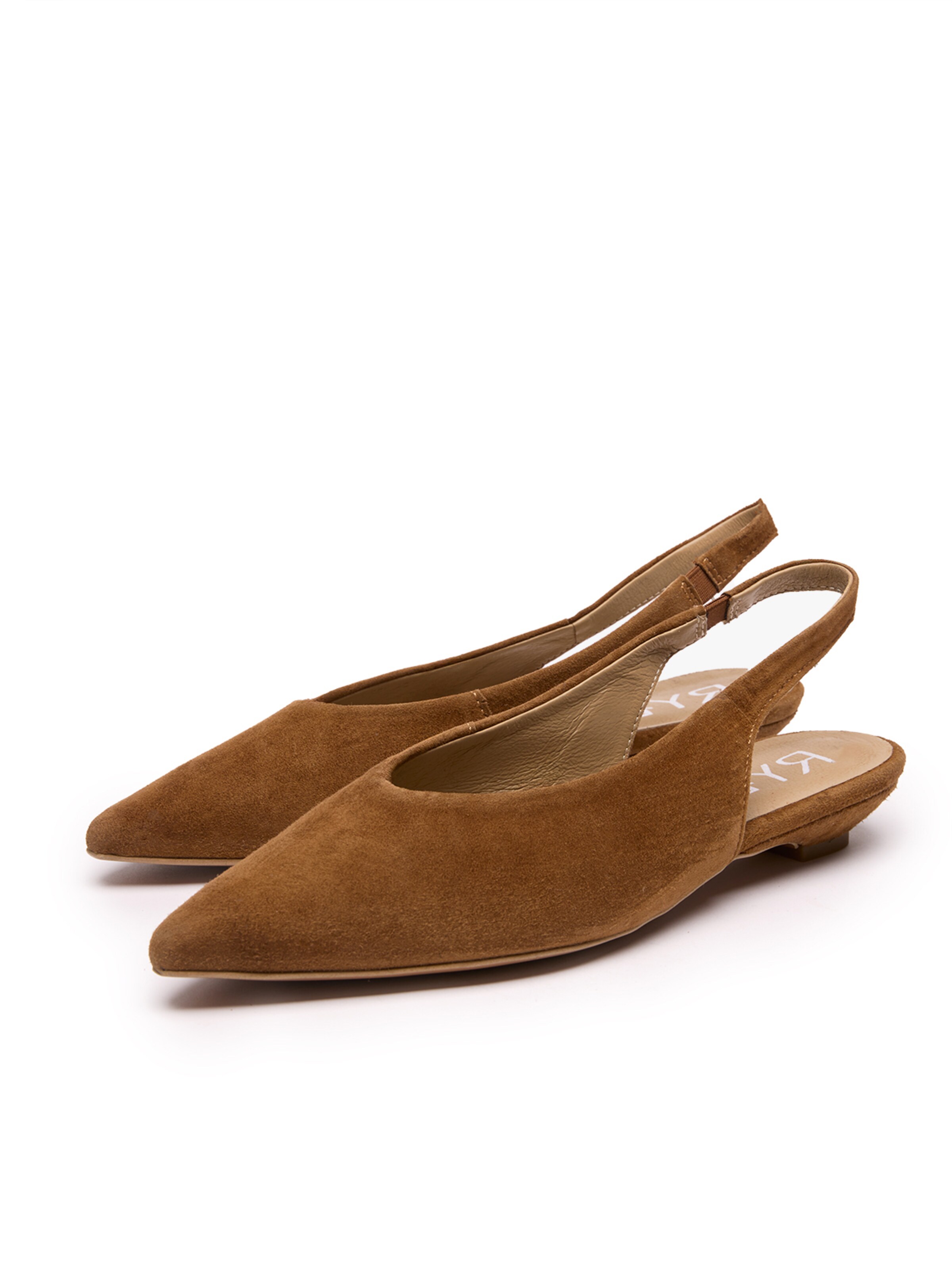 Escarpins à bride arrière RYLKO en marron