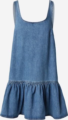 Robe 'Inka' EDITED en bleu : devant
