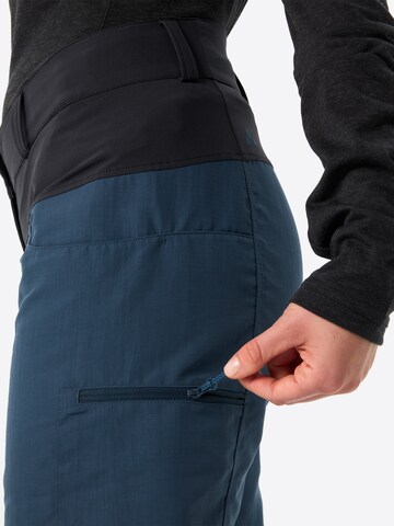 VAUDE Regular Outdoorbroek 'Qimsa' in Blauw