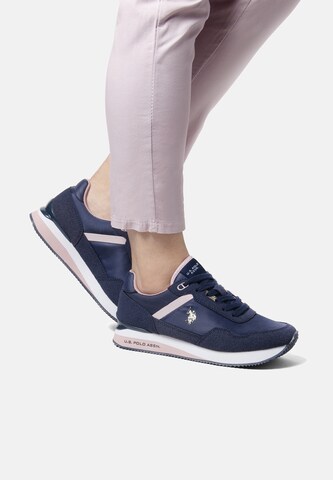 U.S. POLO ASSN. Sneaker in Blau: Vorderseite