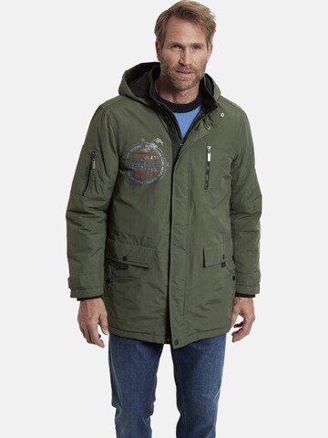 Jan Vanderstorm Weatherproof jacket 'Randwing' in Green: front