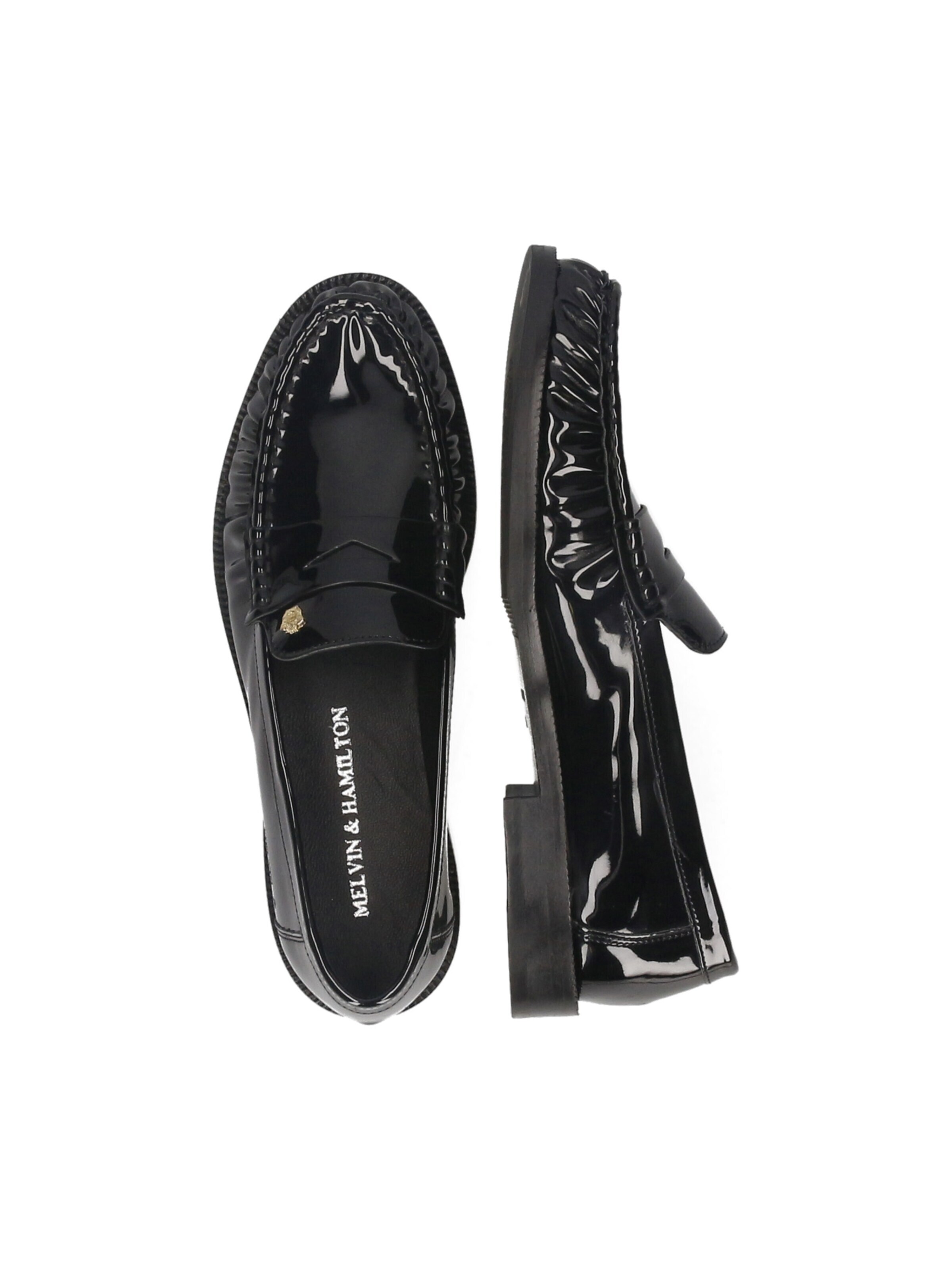 MELVIN & HAMILTON Mokassin 'Kamilla 1'‌‌‌‌‌‌‌‌‌ in Schwarz