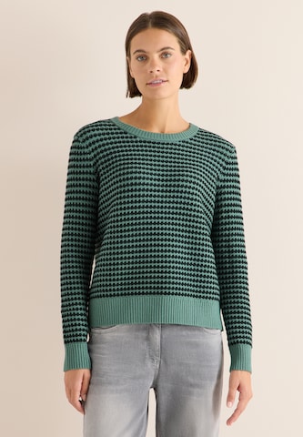 CECIL Sweater in Green: front