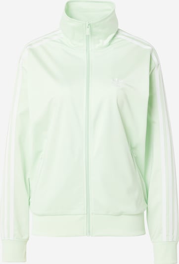 ADIDAS ORIGINALS Tepláková bunda 'Adicolor Classics Firebird' - pastelovo zelená / biela, Produkt