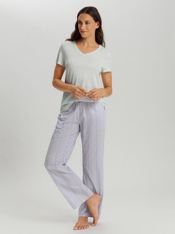 Hanro Pajama pants ' Sleep & Lounge ' in Blue