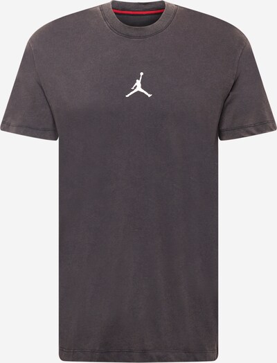 Jordan T-Shirt in schwarzmeliert / weiß, Produktansicht