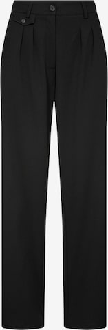 Pantaloni con pieghe 'SIHAM' di Soyaconcept in nero: frontale