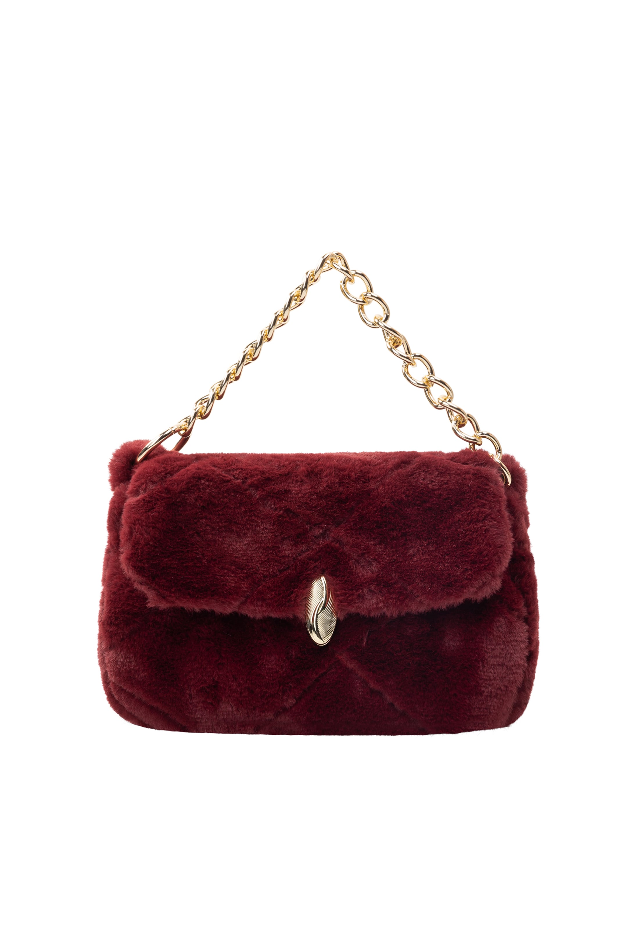 faina - Bolso de hombro en rojo: frente