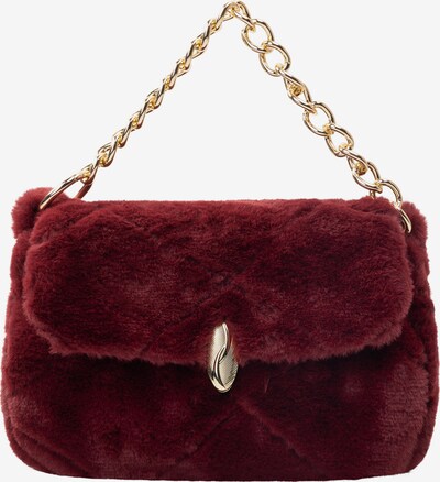 faina Shoulder bag in Gold / Wine red, Item view