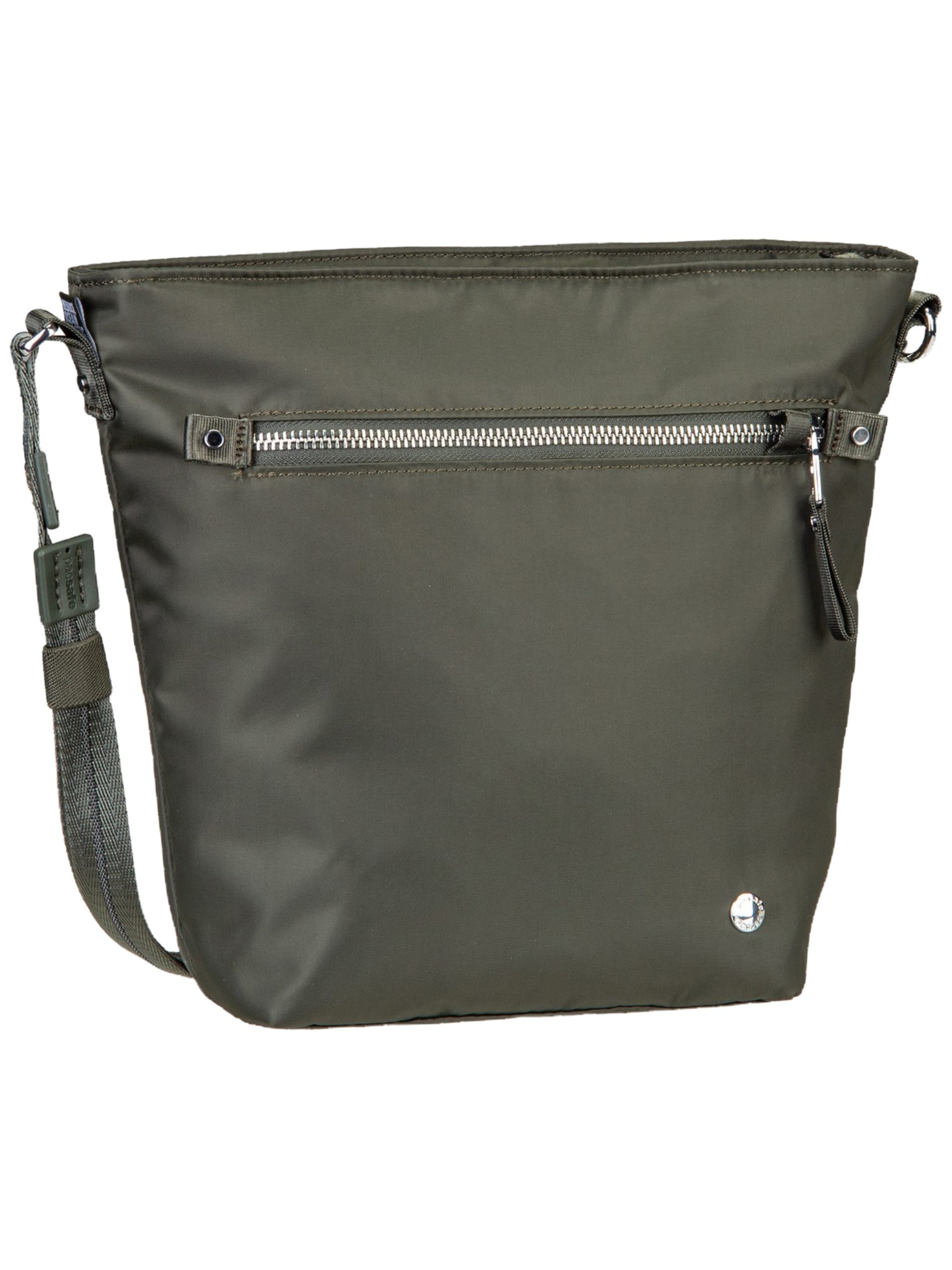 Pacsafe Crossbody Bag in Green: front