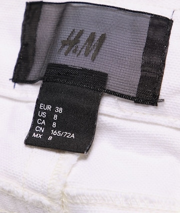 H&M Jeans-Shorts 29 in Weiß