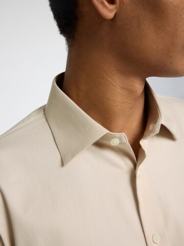 Slim fit Camicia di SELECTED HOMME in beige