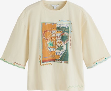 Tricou de la Next pe galben: față