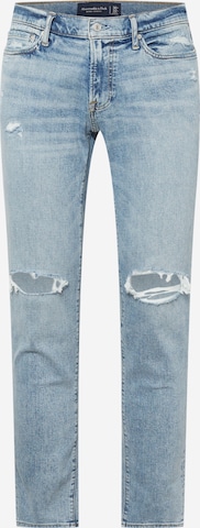 Abercrombie & Fitch Skinny Jeans in Blue: front