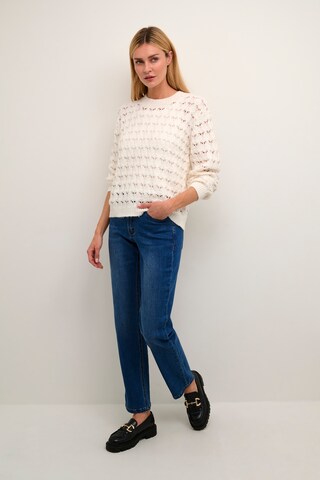 Kaffe Sweater 'Elena' in White