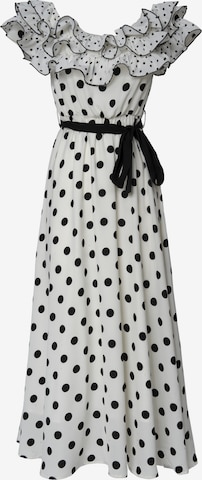 Influencer Mekko värissä valkoinen: etupuoli