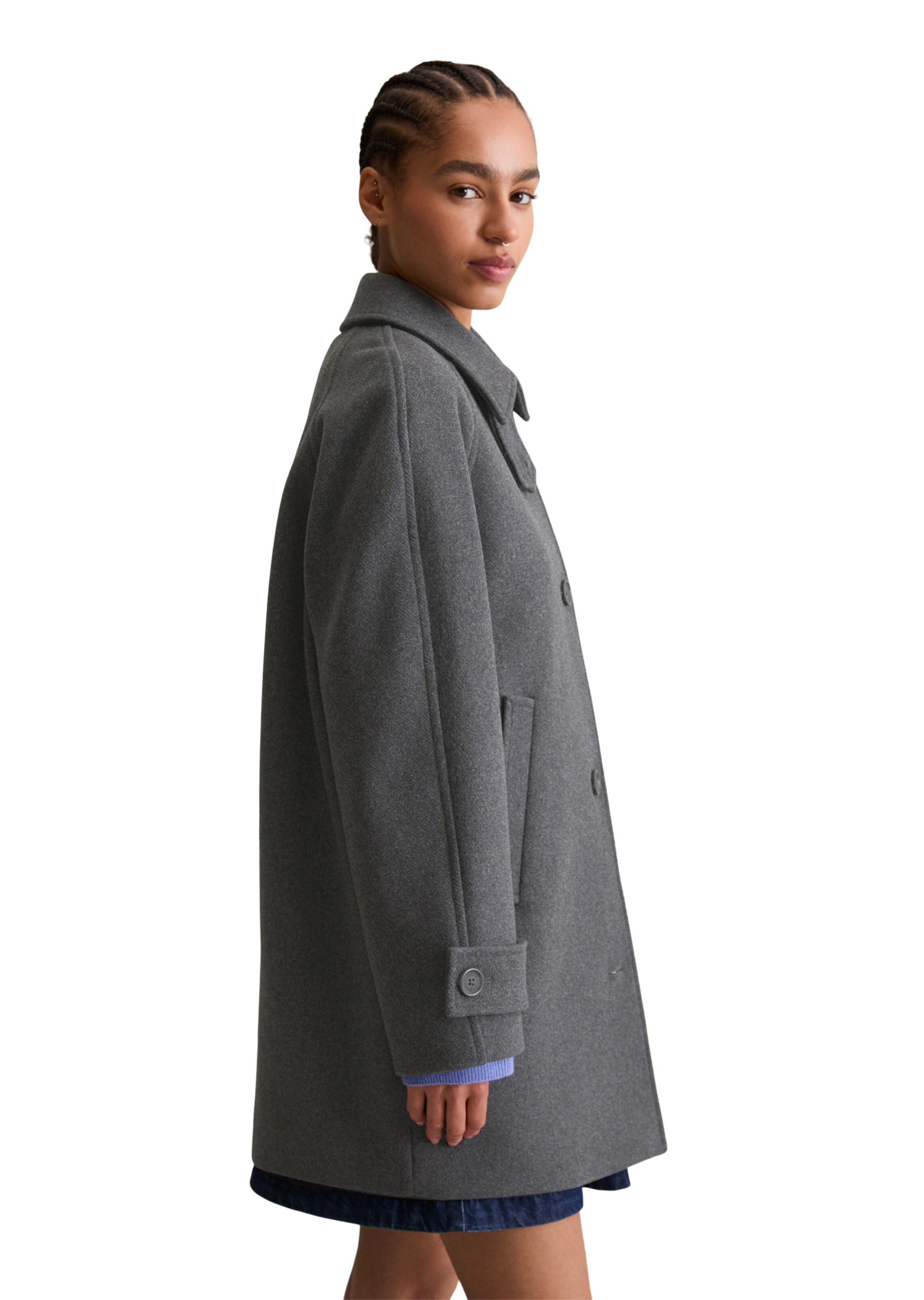 Marc O'Polo DENIM Mantel in Grau